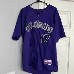 Todd Helton #17 Colorado Rockies Jersey